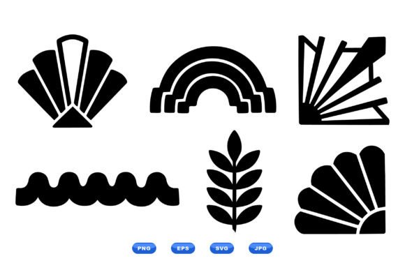 Download Coastal Retro Shape Icons - Shape Collection