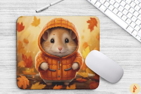 Download Cute Hamster in Autumn Scenery - Cute Collection