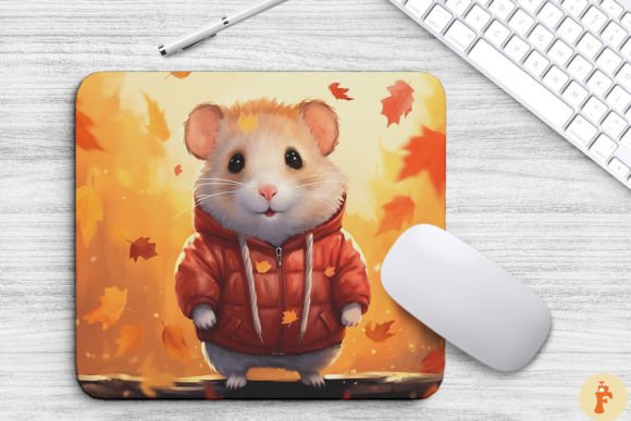 Download Cute Hamster in Fall Atmosphere - Cute Collection