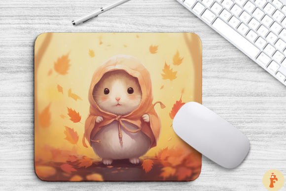 Download Cute Hamster in Fall Atmosphere - Cute Collection