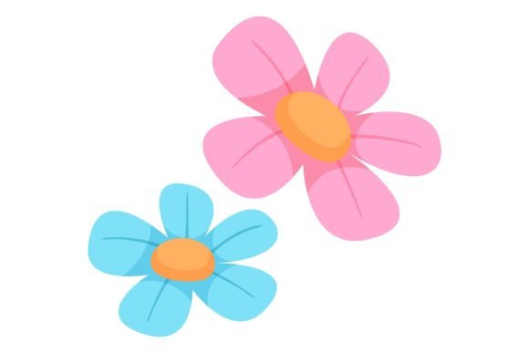 Download Cute Flower Decor Sticker Design - Cute Collection