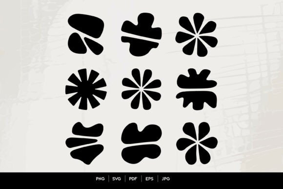Download Abstract Retro Shape SVG Bundle - Shape Collection
