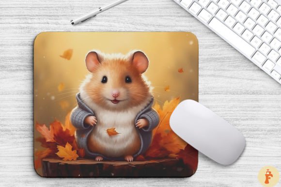 Download Cute Hamster in Autumn Scenery - Cute Collection