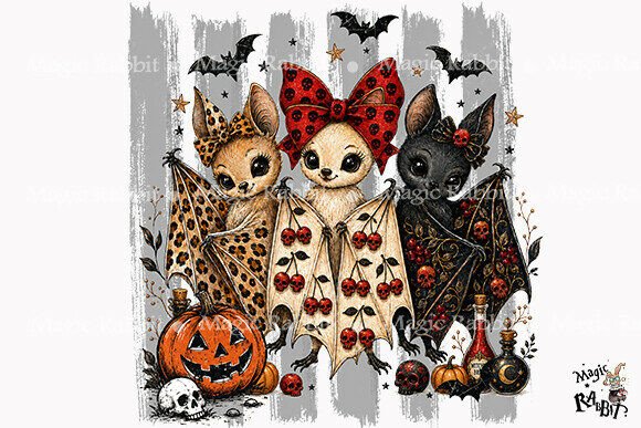 Download Cute Halloween Bats PNG - Cute Collection