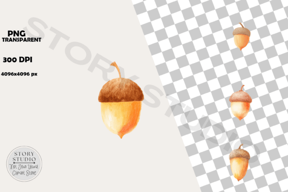 Download Cute Acorn Clipart for Autumn Crafts - Cute Collection