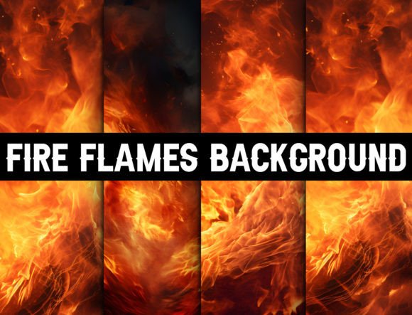 Download Fire Flames PNG JPG Background Set - Background set Collection