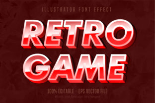 Download Modern Retro Script Editable Text Effect - Editable Collection